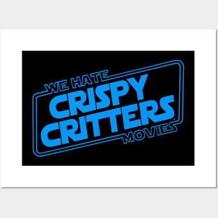 Crispy Critters (Blue) Posters and Art